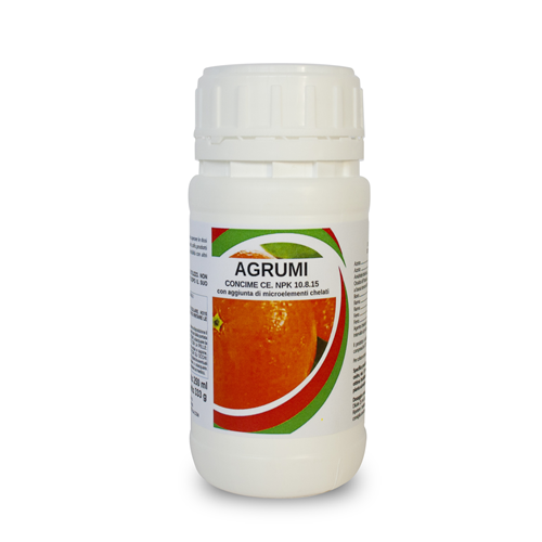 Bio ALT AGRUMI Concime fogliare NPK 10.8.15 con Boro per allegagione 250 ML