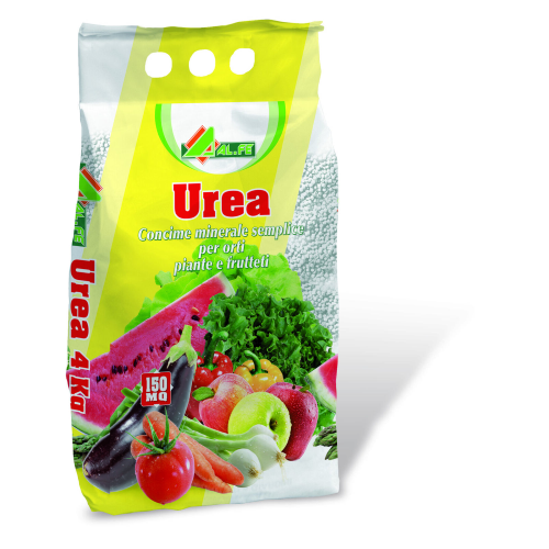 Alfe UREA 46% Concime minerale granulare orto piante fiorite 4 KG