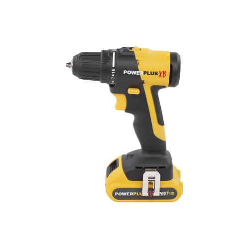 Powerplus KIT Trapano Avvitatore + Utensile Multiuso + Batteria 20 V 4.0 Ah - immagine 2