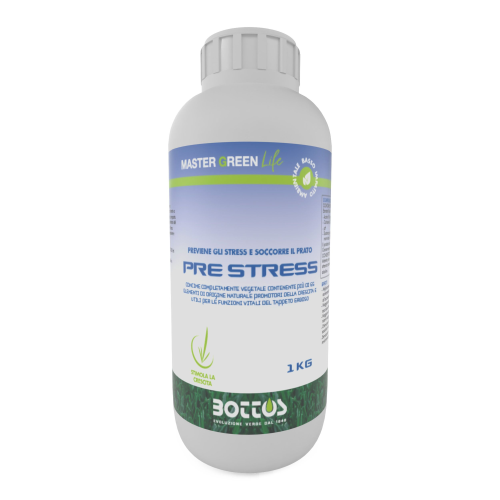 Bottos PRE STRESS Concime organico azotato BIO prato tappeto erboso 1 KG