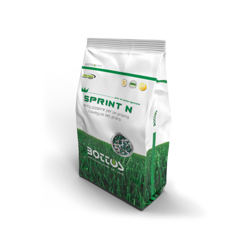 Bottos SPRINT N 27-0-14 Concime fertilizzante prato RIPRESA VEGETATIVA da 10 KG
