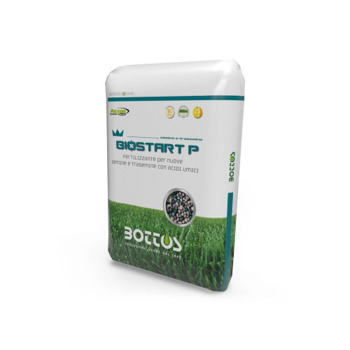 Bottos BIO START 12-20-15 + 18 SO3 Concime prato SEMINE TRASEMINE da 25 KG