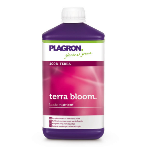Plagron TERRA BLOOM NPK 2-2-4 Fertilizzante Fioritura 1 LT