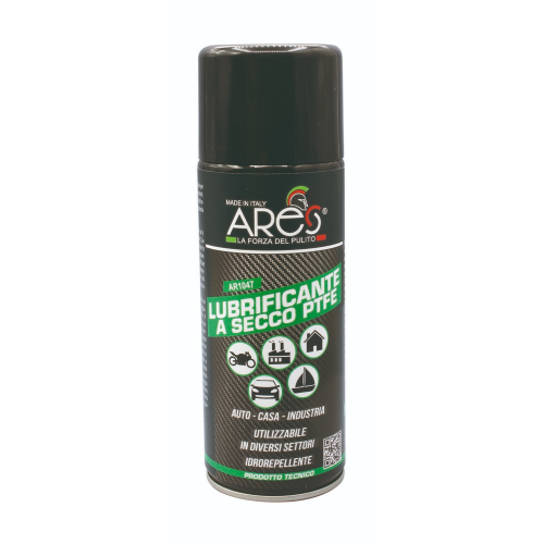 Ares LUBRIFICANTE A SECCO PTFE idrorepellente auto casa industria 400 ML