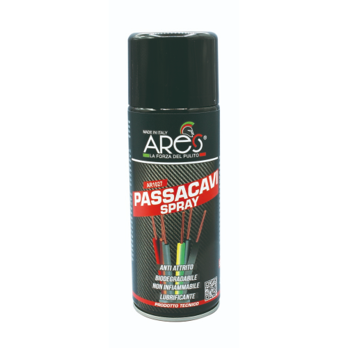 Ares PASSACAVI SPRAY Lubrificante biodegradabile non infiammabile 400 ML