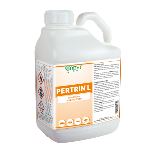 Copyr PERTRIN L Insetticida permetrina piretro insetti volanti striscianti 5 LT