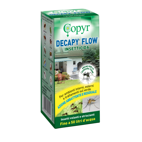 Copyr DECAPY FLOW Insetticida piretro deltametrina zanzare mosche 250 ML