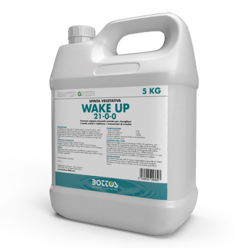 Bottos WAKE UP 21-0-0 Concime azotato RISVEGLIO tappeto erboso 5 KG