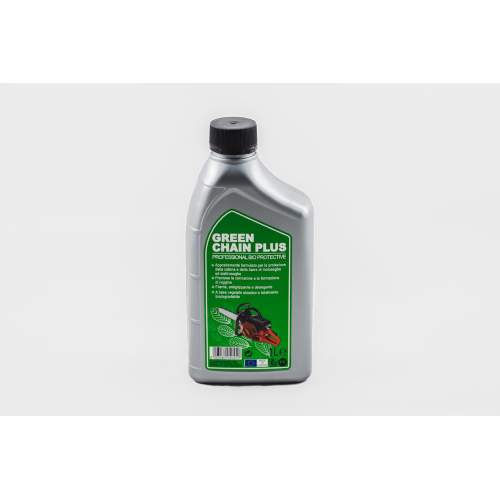 Green Chain Plus Olio Catene motoseghe lubrificante protettivo ecologico 1 LT 1 LITRO