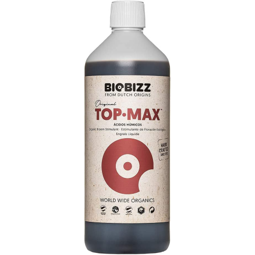 BioBizz TOP MAX Fertilizzante Stimolatura Fioritura Acidi Umici 1 LT