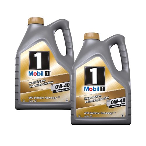 2 X Mobil 1 FS 0W40 Olio motore 5 LT