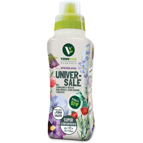 VerdeVivo HARMONIA UNIVERSALE Concime biostimolante alghe melasso 500 GR