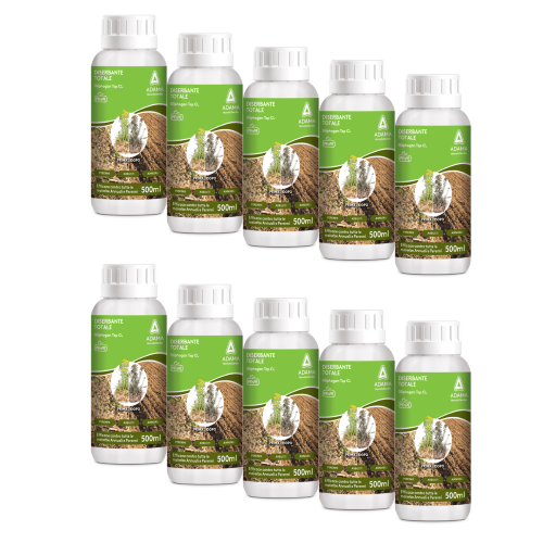 10 X Adama GLIPHOGAN TOP CL Diserbante totale Glifosate 3,1 sistemico 500 ML - immagine 2
