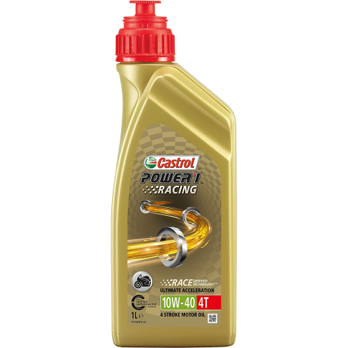 Castrol Power 1 Racing 4T 10W40 Race Derived Technology Olio motore 1 LT