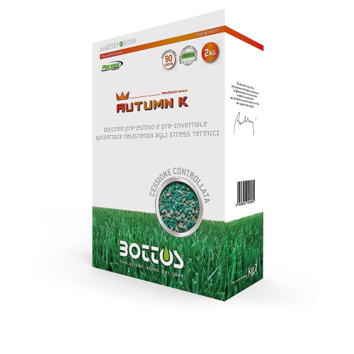 Bottos AUTUMN K 21-0-25 Concime fertilizzante prato ANTISTRESS da 2 KG