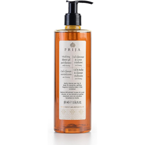 Prija DOCCIA SHAMPOO Vitalizzante al Ginseng Vegan friendly 380 ML