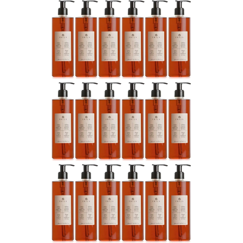 18 X Prija SAPONE LIQUIDO Vitalizzante al Ginseng Vegan friendly 380 ML
