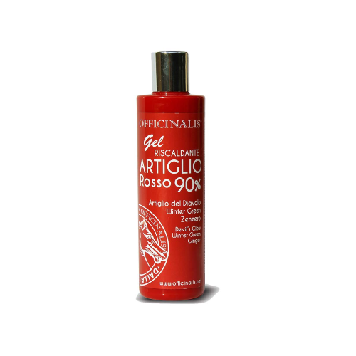 Officinalis ARTIGLIO ROSSO 90% Gel Antiffiammatorio Riscaldante articolazioni distorsioni 250 ML