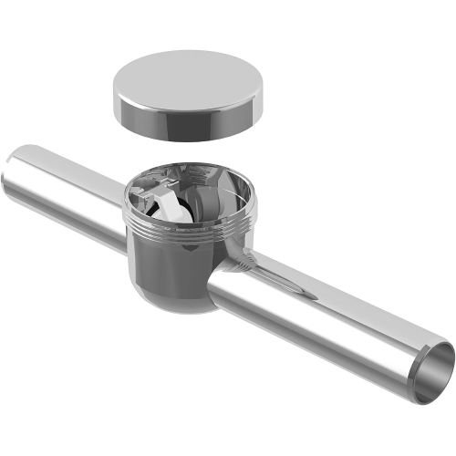 Bonomini 0750AR54B7 VALVOLA ANTIRIFLUSSO Orizzonatel Sifone Cromo antiodore scarichi 32x32