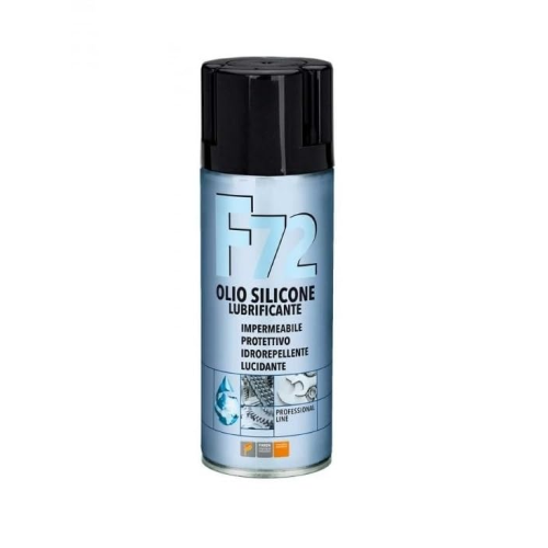 Faren F72 Olio Silicone Spray Lubrificante Lucidante Protettivo idrorepellente 400 ML