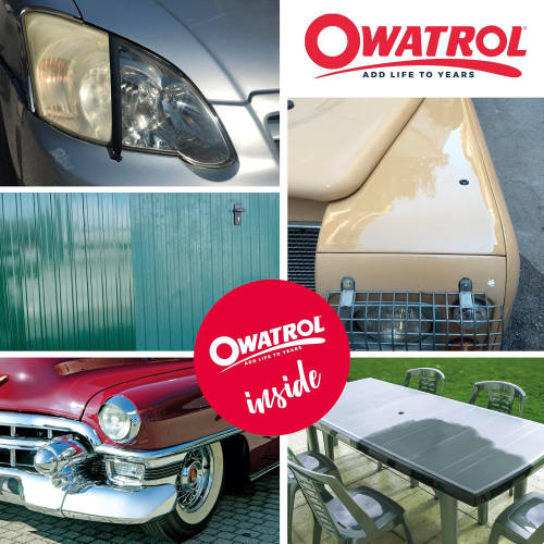 Owatrol POLYTROL Rigenera aspetto auto plastica metalli marmo 500 ML - immagine 2