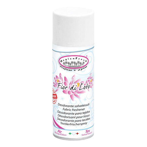 HygienFresh DEOSPRAY Deodorante Salva Tessuti e Ambiente FIOR DI LOTO 400 ML