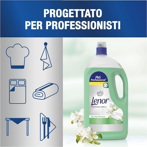 3 X PG Professional LENOR SPRING BREEZE Ammorbidente 200 lavaggi 4 LT - immagine 4