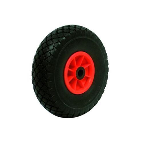 Utilia Ruota piena carrello portasacchi cerchio PLASTICA mm. 260 con cuscinetti