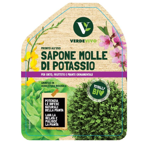 VerdeVivo SAPONE MOLLE DI POTASSIO Rimedio biologico Afidi Cocciniglia spray 750 ml - immagine 3