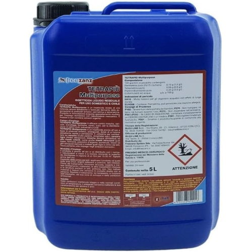 Freezanz TETRAPIU' MULTIPURPOSE Insetticida liquido pronto uso per ZHALT 5 LT