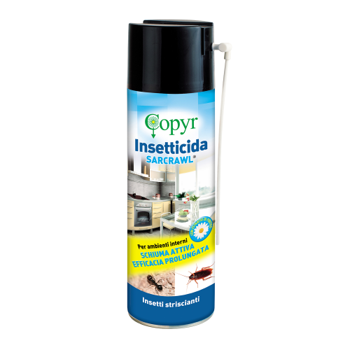 Copyr SARCRAWL Insetticida schiuma attiva scarafaggi formiche 500 ML