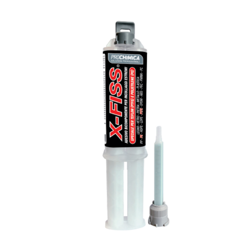 Prochimica X-FISS adesivo bicomponente estremo plastica PTFE PP PE PMMA 25 ML