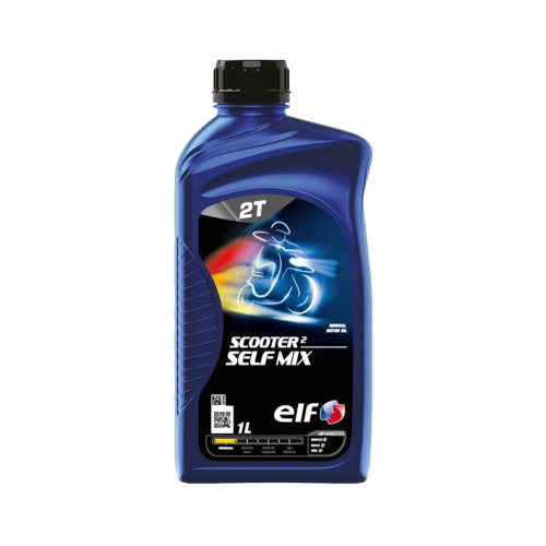Elf SCOOTER 2T Self Mix Olio Minerale Scooter e moto 1 LT
