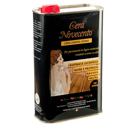 Novecento CERA LIQUIDA LEGNO Protettivo lucida pavimenti 1 LT