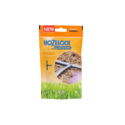 Hozelock - 7025 Kit giardinaggio racordo a T 4 mm 10 pezzi - immagine 3