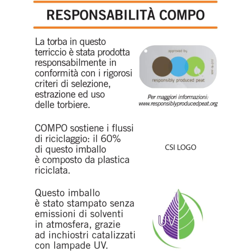 Compo NATURASOL UNIVERSALE Terra Terriccio substarto con Pomice 20 LT - immagine 3