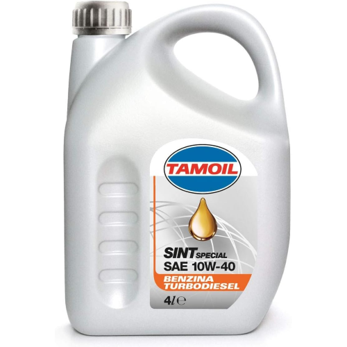 Tamoil SINT SPECIAL SAE 10W40 B-D Olio motore benzina diesel 4 LT - immagine 2