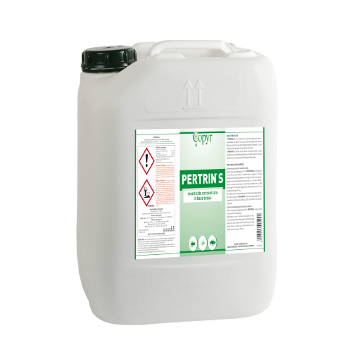 Copyr PERTRIN S Insetticida permetrina tetrametrina mosche zanzare blatte 5 LT