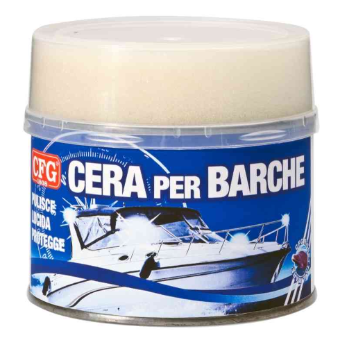 CFG CERA PER BARCHE Deterge protegge lucida scafi idrorepellente 300 ML