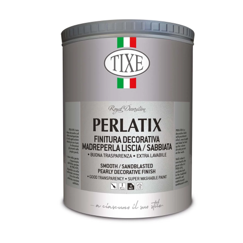 Tixe PERLATIX SABBIATO Finitura decorativa effetto madreperla ravvivante 1 LT