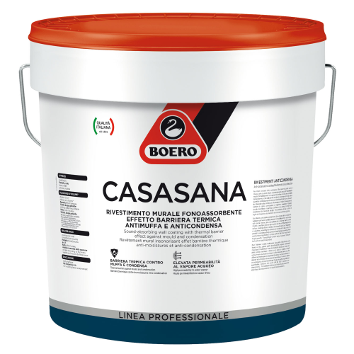 Boero CASASANA Pittura anticondensa antimuffa fonoassorbente 14 LT 14 LITRI