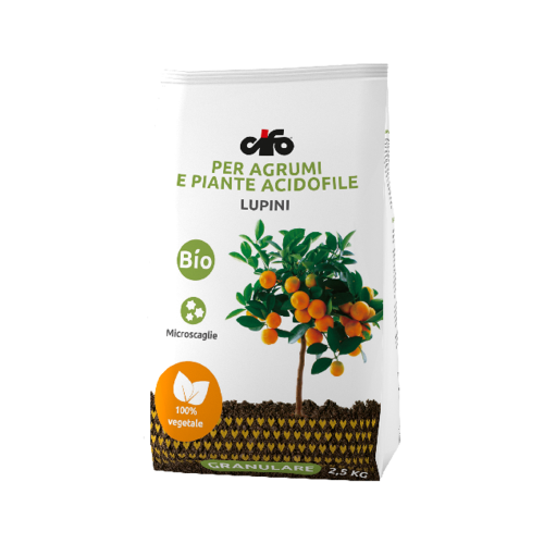 Cifo LUPINI MACINATI Concime biologico Agrumi Acidofile 2,5 KG