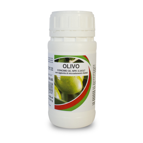 Bio ALT OLIVO Concime fogliare NPK 3.14.9,7 con Boro favorisce allegagione 250 ML
