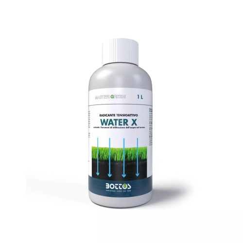 Bottos WATER X Radicante tensioattivo per prato tappeto erboso umettante da 1 LT
