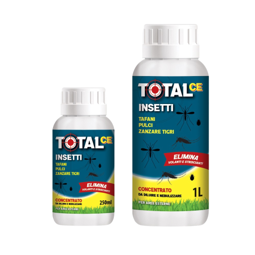 Adama TOTAL CE Insetticida Permetrina Tetrametrina Punteruolo rosso Zanzare 1 LT