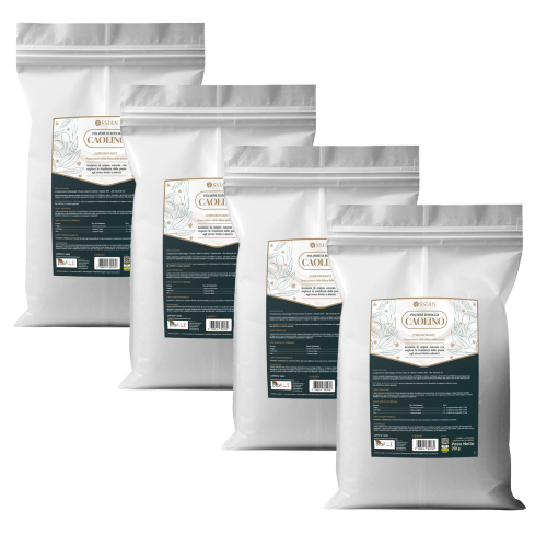 4 X Ossian CAOLINO MICRONIZZATO Rimedio naturale mosca olivo 25 KG