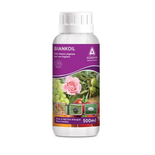 Adama BIANKOIL Olio Bianco vegetale Anticocciniglia Acaricida 500 ML