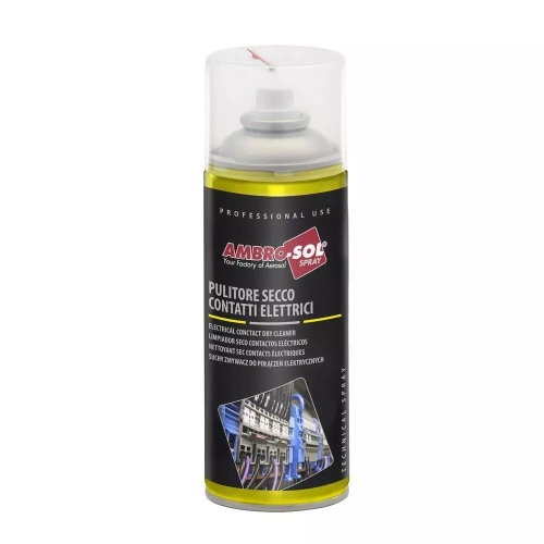 Ambro-Sol PULITORE SECCO CONTATTI ELETTRICI Rimuove umidita' sostanze 200 ML