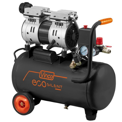 Vinco ART. 60700 COMPRESSORE Silenzioso Oil free 24 LT 1HP 0,75KW