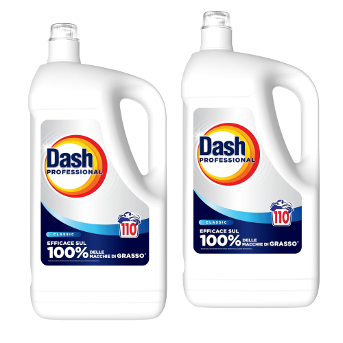 2 X PG Professional DASH PROFESSIONAL Detersivo Liquido 110 Lavaggi 4,95 LT